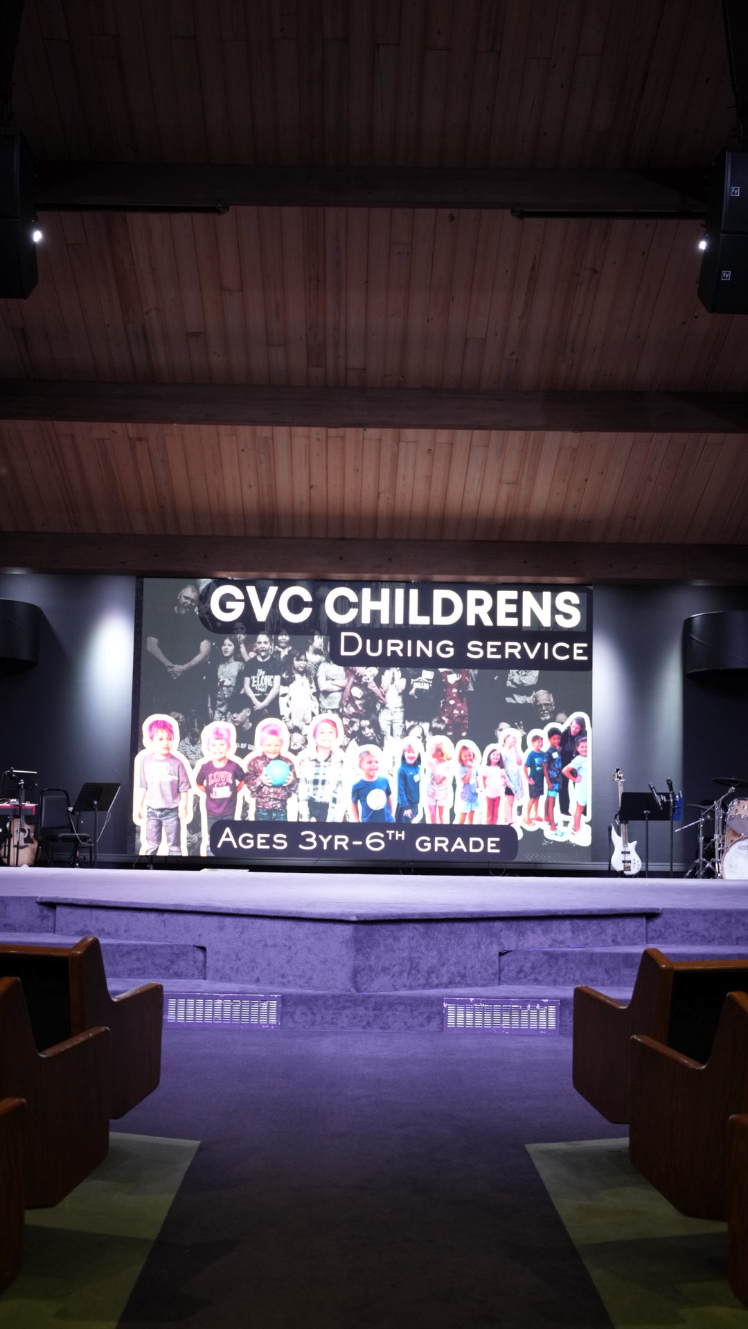 GVC Children's ministry during service